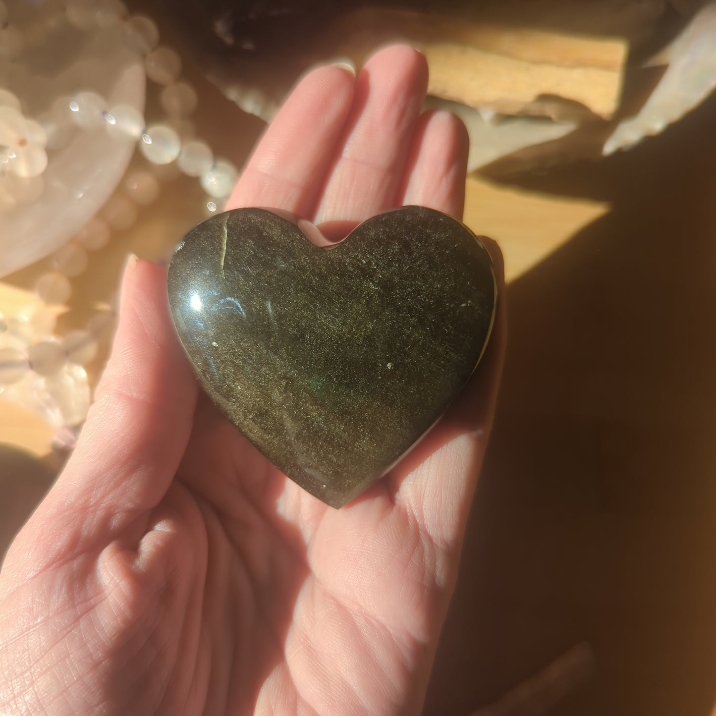 Obsidian heart