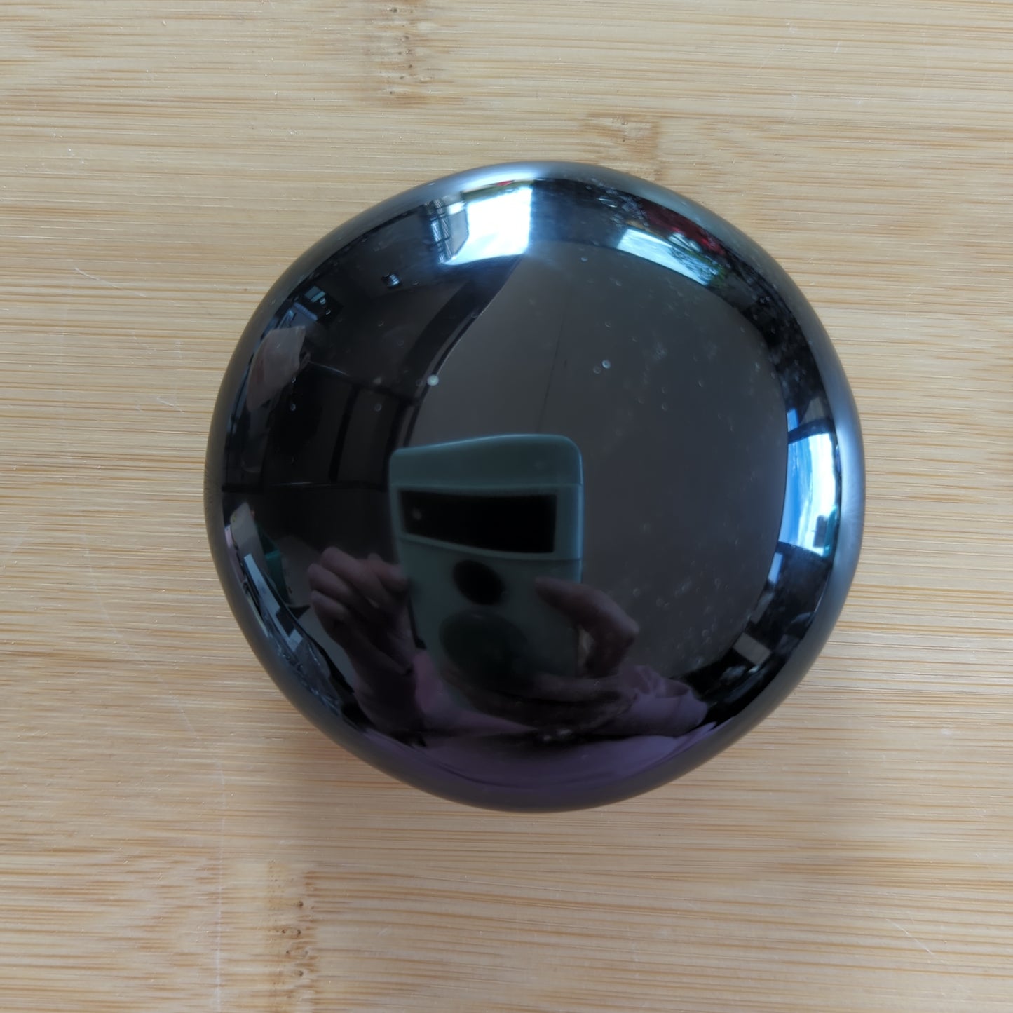 Obsidian round palm