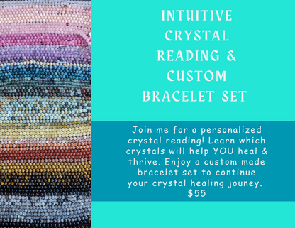 Crystal reading & custom bracelet set (3).