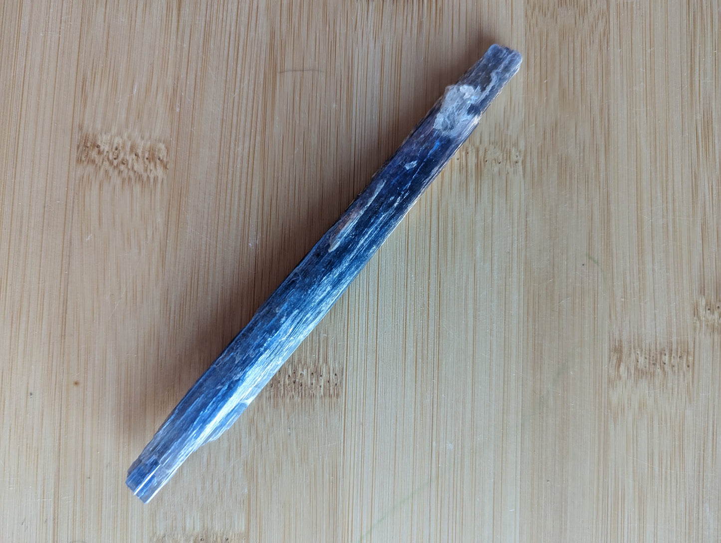 Blue kyanite wand