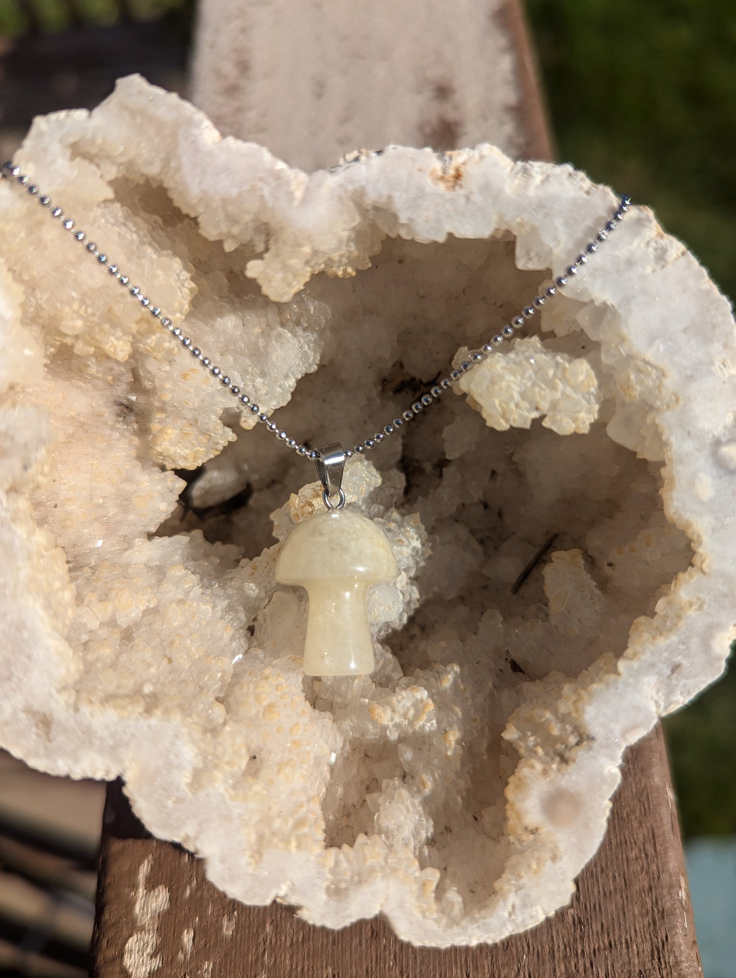 Mushroom pendant