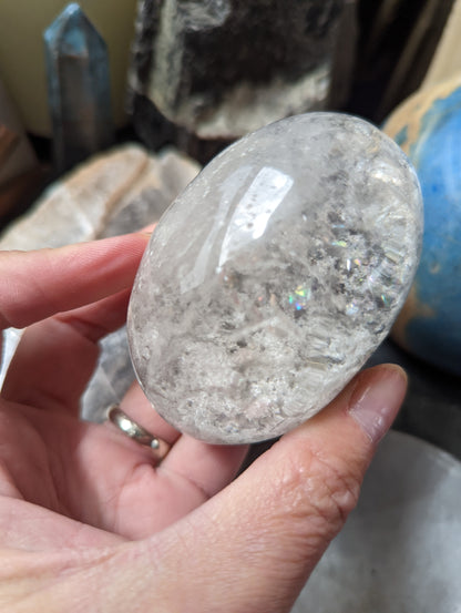 White phantom quartz