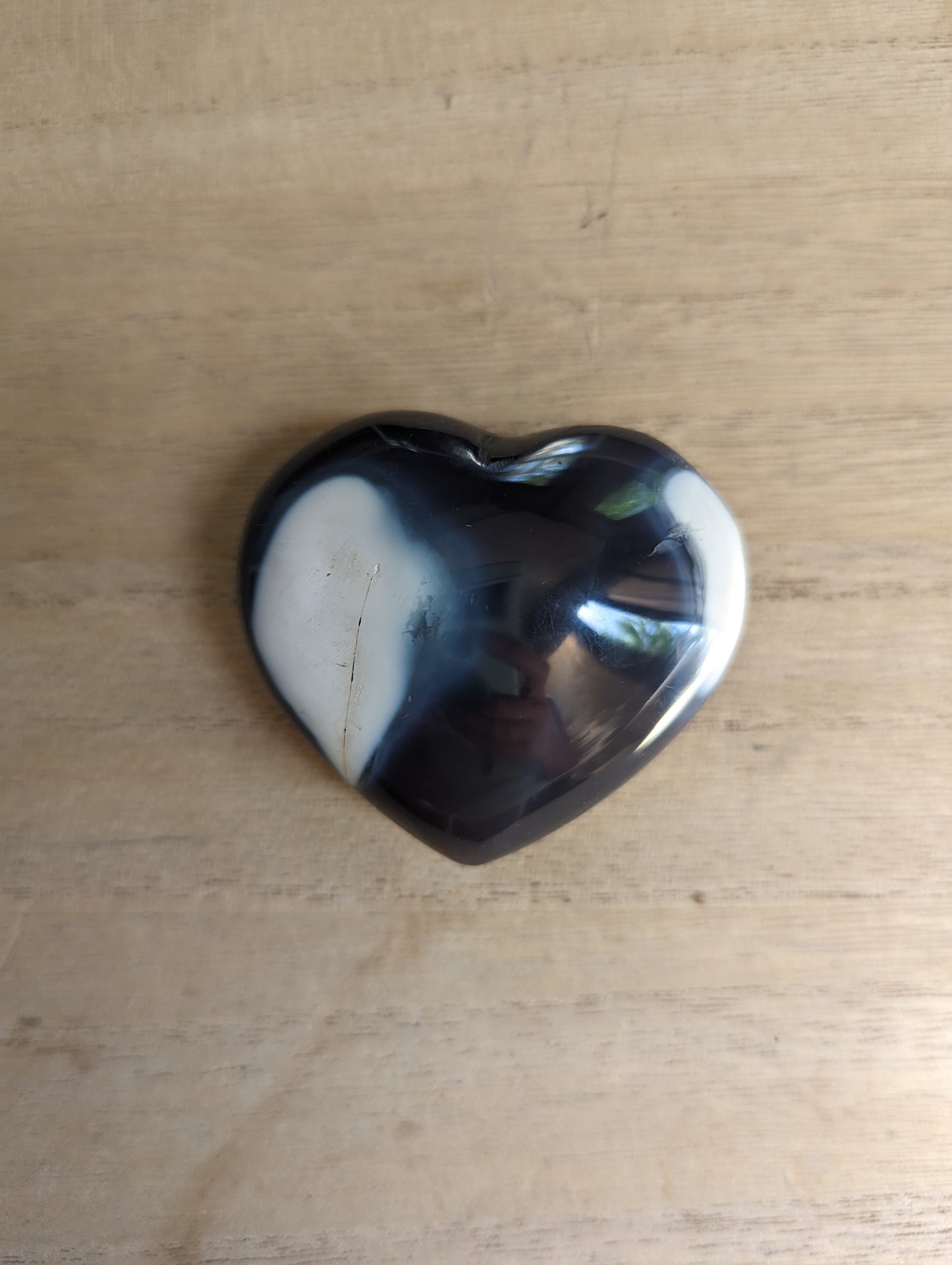 Orca agate hearts