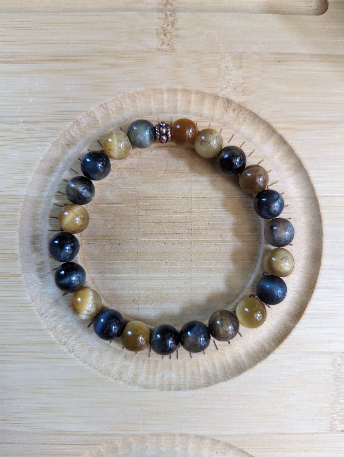 Gemstoned beaded bracelets!