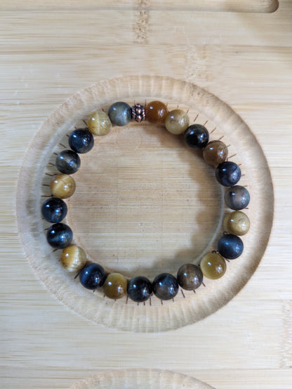 Gemstoned beaded bracelets!