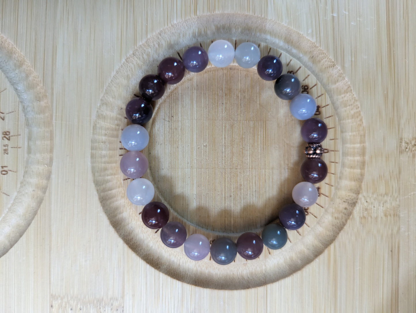 Gemstoned beaded bracelets!