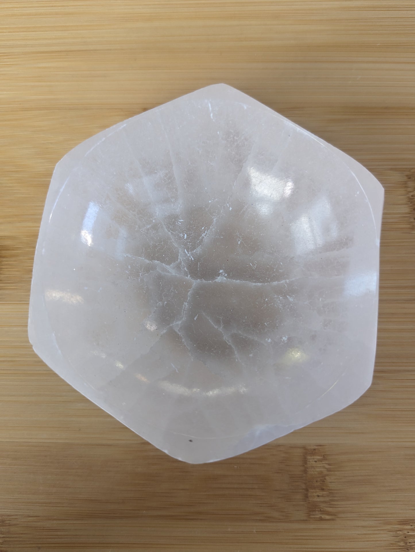 Selenite bowl