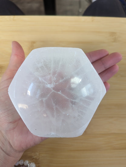 Selenite bowl