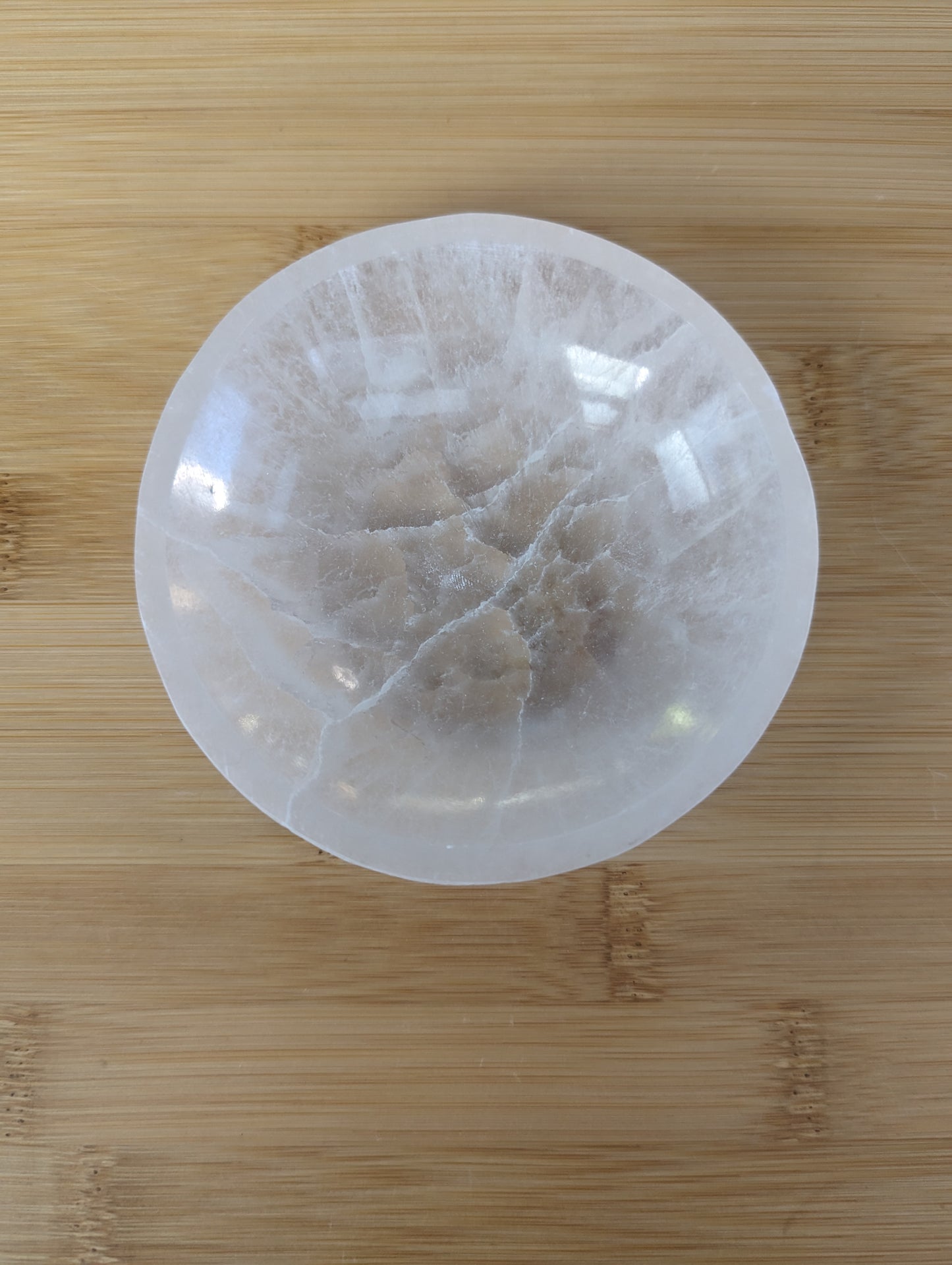 Selenite bowl