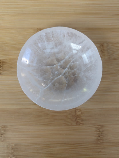 Selenite bowl