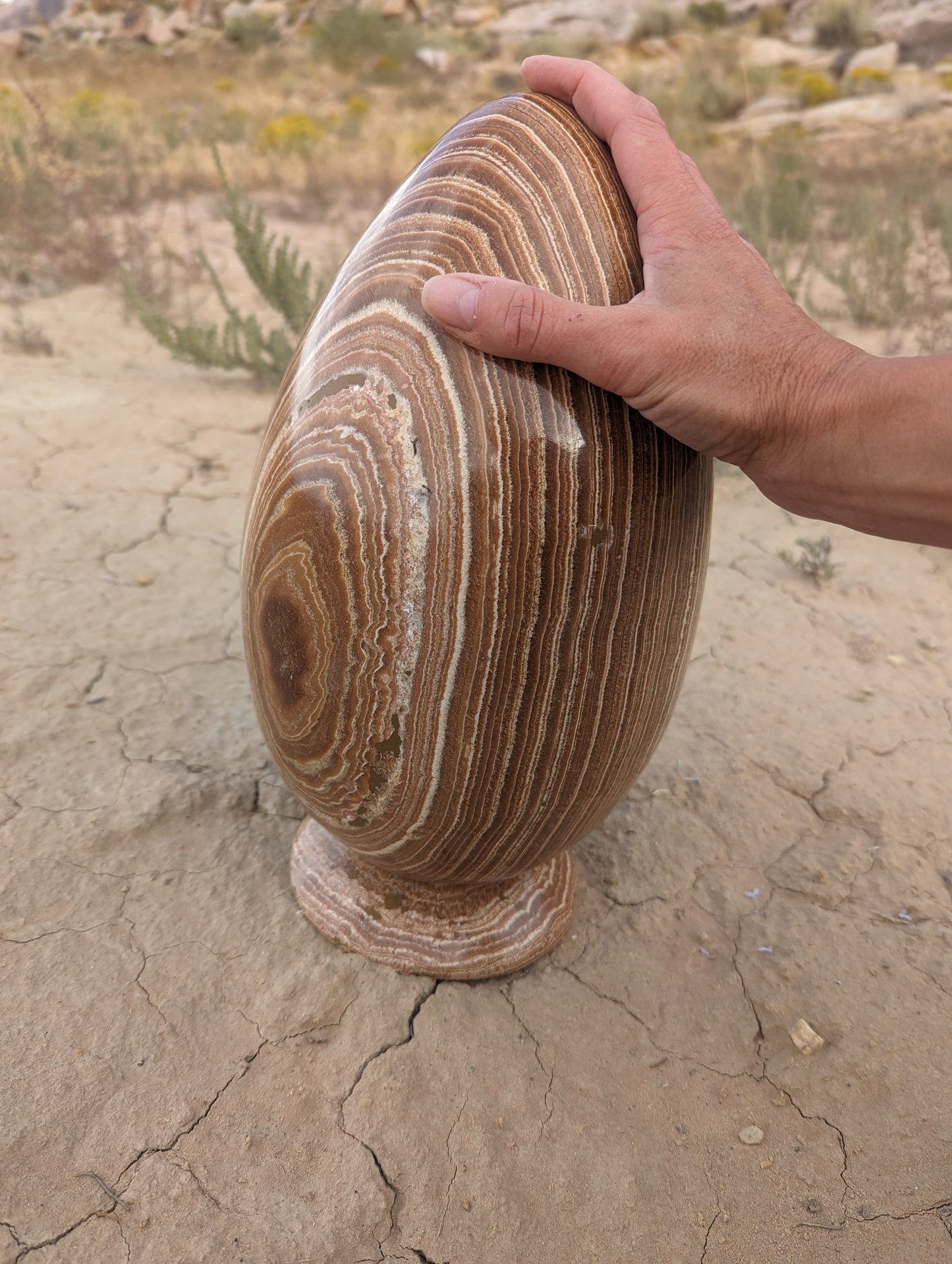 Aragonite egg XXL