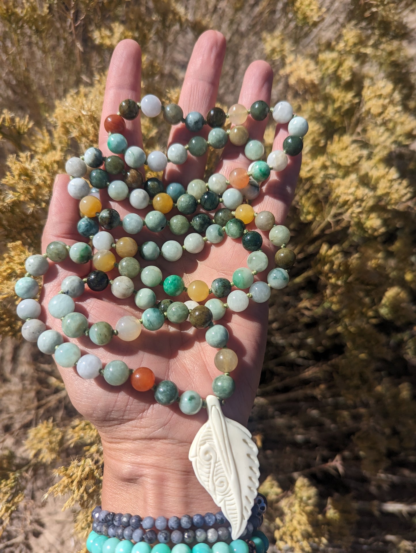 Burmese Jade 108 mala