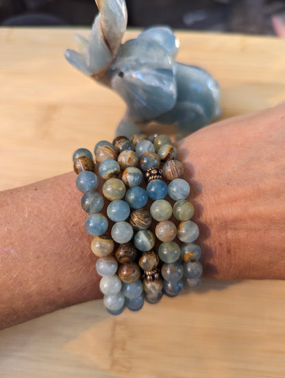 Mini gemstone bracelets