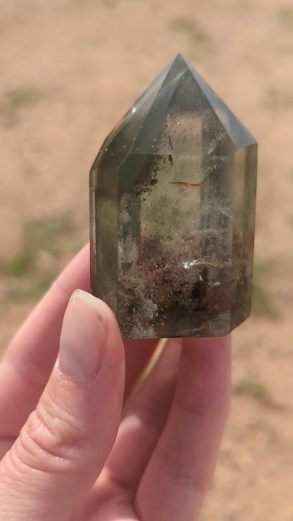 Phantom Garden Quartz point