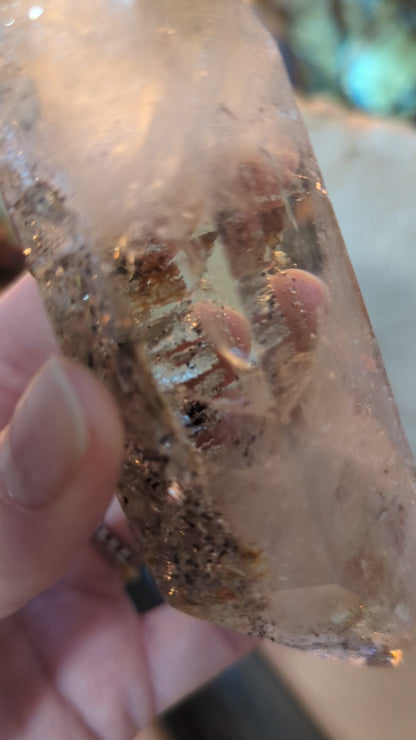 Double terminated quartz point