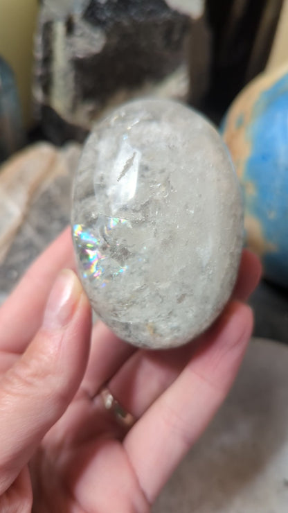 White phantom quartz