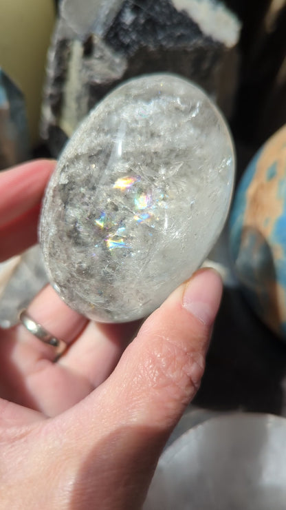 White phantom quartz