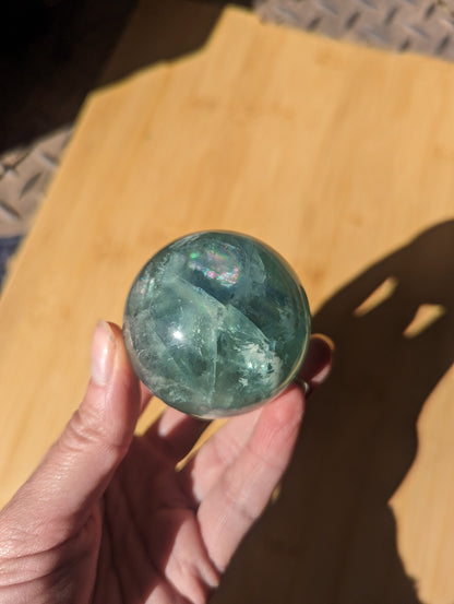 Fluorite sphere