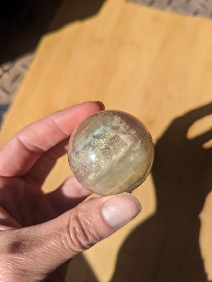 Fluorite sphere