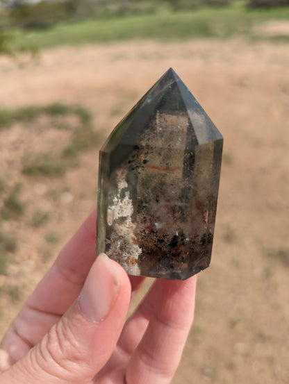 Phantom Garden Quartz point