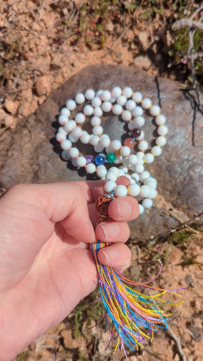 Chakra 108 bead mala!