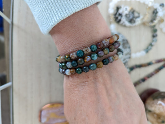 Ocean Jasper bracelet.