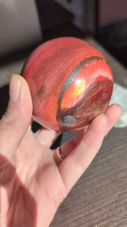 Mookaite sphere